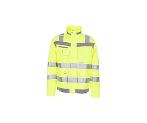 Planam 5601050 Plaline Haute visibilité Blouson Taille 50 Jaune/Zinc