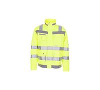 PLANAM PLANAM Veste de signalisation Plaline, jaune / zinc, Taille de confection DE : 54 Quantité:1