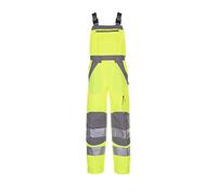 Planam 5621064 Plaline Salopette haute visibilité Taille 64 Jaune/Zinc