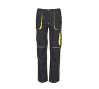 Planam 6220027 Pantalon Taille 27 Anthracite/Jaune