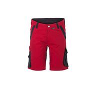 Planam 6457064 Norit Short pour homme, rouge/noir, taille XXXL