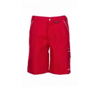 Planam Canvas 320 short rouge/rouge taille M, 2177048