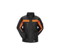 PLANAM 'Cosmic' veste respirante imperméable, noir/orange, taille:XXXL, Taille:XL, Couleur:noir/orange