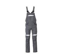 Planam DuraWork Salopette de sécurité Gris/Noir Taille 24 cm
