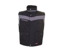 PLANAM® gilet d'hiver unisexe PLALINE noir, zinc taille 4XL