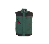 Planam gilet Highline vert/noir/rouge taille M, 2365048