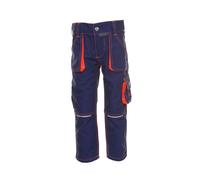 Planam Junior Bundhose marine/orange 86/92