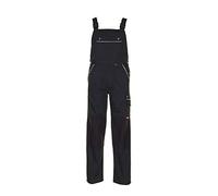 Planam Men's Canvas Dungarees 320, Size 42 (Germany) in Black