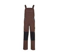 Planam Men's Canvas Dungarees 320, Size 42 (Germany) in Black