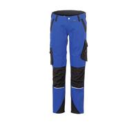 Planam Norit 6412 Pantalon pour Femme - Bleu maïs et Noir - Taille 46