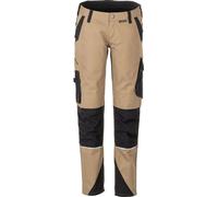 Planam Norit 6413 Pantalon pour Femme - Sable - Noir - Taille 34