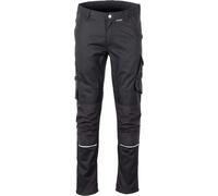 Planam Norit pantalon professionnel homme noir/noir taille 58, 6400058