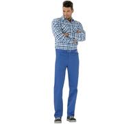 PLANAM Pantalon à ceinture BW 290 taille 48 bleu granuleux 100 % coton