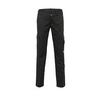 Planam Pantalon pour femme décontracté Easy pour femme - Taille 40 - Noir - Modèle 3005