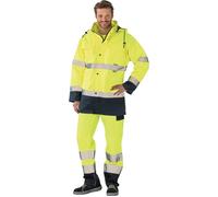 PLANAM Parka de signalisation taille XXL jaune/marine 100 % PES