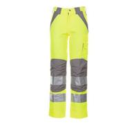 PLANAM PLANAM Pantalon de signalisation Plaline, jaune / zinc, Taille de confection DE : 52 Quantité:1