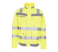 Planam 5601054 Plaline Haute visibilité Blouson Taille 54 Jaune/Zinc