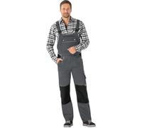 PLANAM Salopette Canvas 320 taille 46 gris/noir 65 % PES / 35 % coton