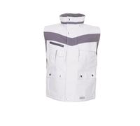 PLANAM unisex Winterweste PLALINE weiß Größe XL