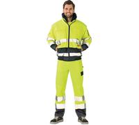 PLANAM Veste confort de signalisation taille M jaune/marine 100 % PES