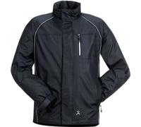 PLANAM Veste de pluie MONSUN 1471 marine, capuche enroulable, coupe-vent et imperméable Taille : L