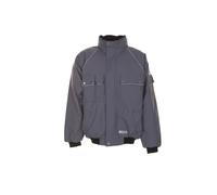 PLANAM® veste de travail unisexe CANVAS 320 gris, noir taille 3XL