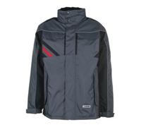 PLANAM Veste d'hiver Highline taille M ardoise/noir/rouge 100 % PES PLANAM Quantité:1