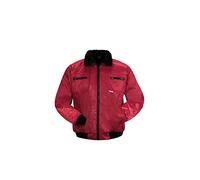 Planam Veste façon pilote très chaude avec protection contre le froid fabriqué selon DIN EN 342 - Rouge - Rouge - FR:62/64