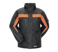 PLANAM 'Cosmic' veste respirante imperméable, noir/orange, taille XXXL, taille:M, couleur:noir/orange