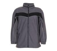 PLANAM Veste polaire Planam Plaline ardoise / noir L Quantité:1