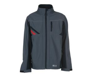 PLANAM Veste Softsclair Highline taille L ardoise/noir/rouge 100 % PES Quantité:1
