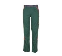 Planam Visline pantalon professionnel vert/orange/ardoise taille 64, 2422064