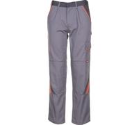 Planam Visline pantalon professionnel zinc/orange/ardoise taille 40, 2420040