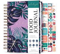 PLANBERRY Journal alimentaire Premium - Planificateur nutritionnel - Suivi de régime et de calories - Journal de repas et d'exercice - Journal de perte de poids (violet sauvage)