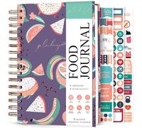 PLANBERRY Journal alimentaire Premium - Planificateur nutritionnel - Suivi de régime et de calories - Journal de repas et d'exercice - Journal de perte de poids (Tropical Fresh)