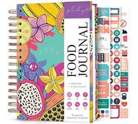 PLANBERRY Journal alimentaire Premium - Planificateur nutritionnel - Suivi de régime et de calories - Journal de repas et d'exercice - Journal de perte de poids (cocktail exotique)