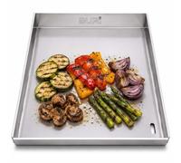 Plancha 1er 30 x 20 cm avec évacuation de la graisse compatible avec Weber Go-Anywhere