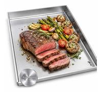 Plancha 1er 30 x 40 cm avec évacuation de la graisse compatible avec Napoleon PRO605
