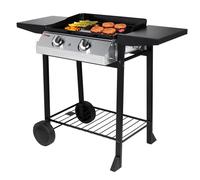 Plancha à gaz 2 feux 5,3kW PAMPLUNA Somagic