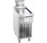 Plancha à Gaz 700 Lisse Soubassement Ouvert Bartscher 1 G