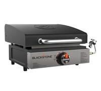 Plancha à gaz à poser, un brûleur, couvercle, 17 pouces, 43 cm - marque