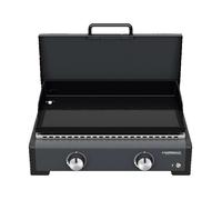 Plancha gaz CAMPINGAZ SIGMA 2 2210869 noir 2 brûleurs à poser, 58x36 cm