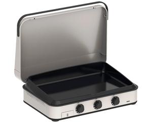 Plancha à gaz ENOSIGN 80 Inox avec capot