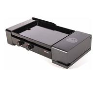 Plancha à gaz et burgers - Noir - 80 x 39,5 x 18,5 cm