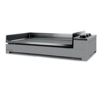 Plancha à gaz Forge Adour Premium 75 Châssis Acier 6600 W Noir et Gris Noir et Gris H