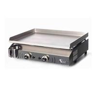 Plancha à gaz NEVADA 2 feux - Plaque INOX et caisson EPOXY - NV1