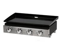 Plancha à gaz ""Presto 4"" - 4 Brûleurs - 9.7kW - Gris