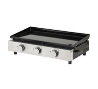 Plancha au gaz MÉRIDA 3 brûleurs 6 kW