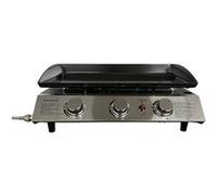 Happy Garden Plancha au gaz SÉVILLE – 3 brûleurs, 7,5 kW