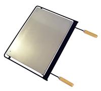 Plancha Barbacoa Inox. 56x41 cms.